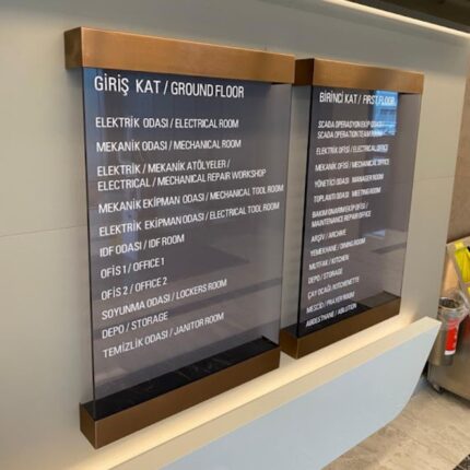 Way-finding Sign Manufacture 2802